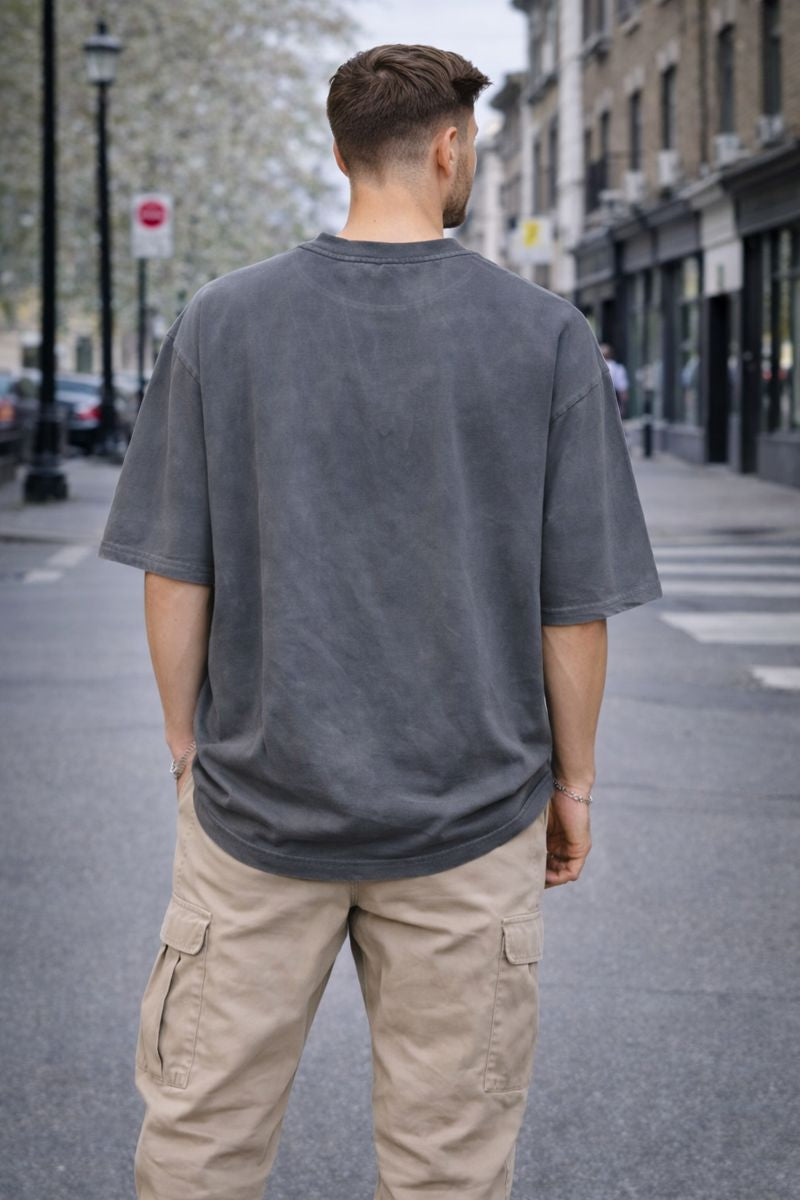 Tricou Oversized Bărbați – Stil Urban Premium | Material Moale & Design Modern