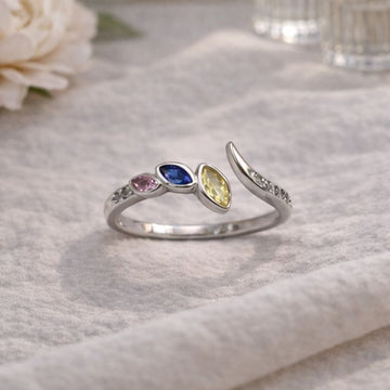 Inel din Argint 925 cu Pietre Colorate – Eleganță și Energie Vibrantă