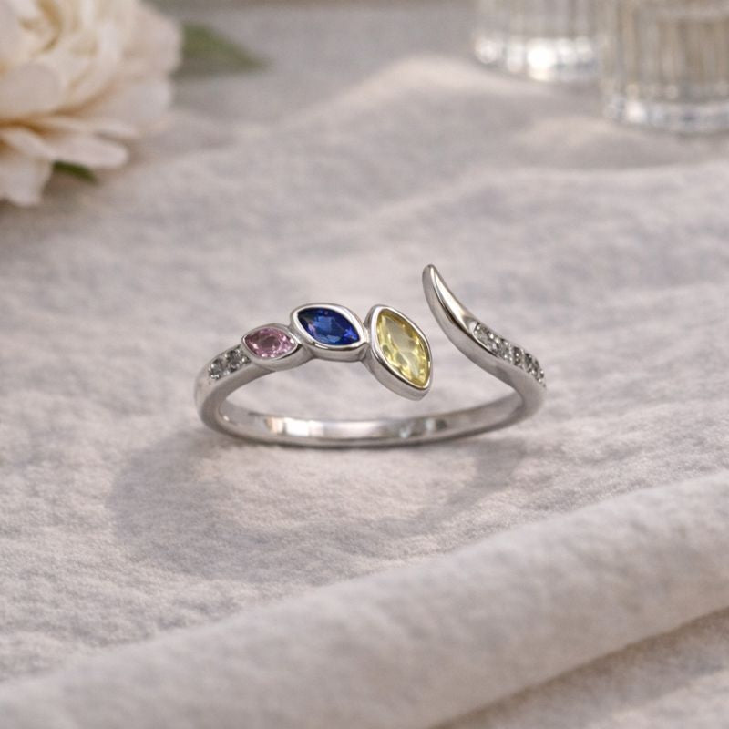 Inel din Argint 925 cu Pietre Colorate – Eleganță și Energie Vibrantă
