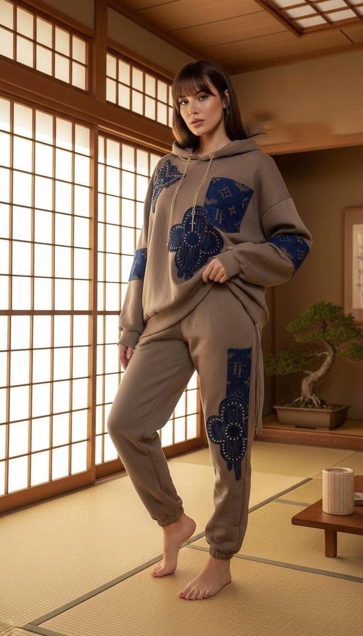 Trening Casual Premium “Velvet” – Cod 9166