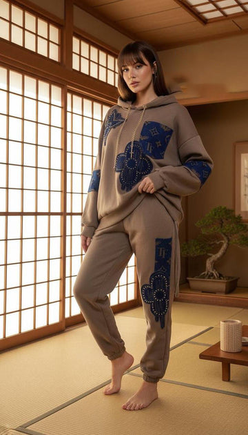 Trening Casual Premium “Velvet” – Cod 9166