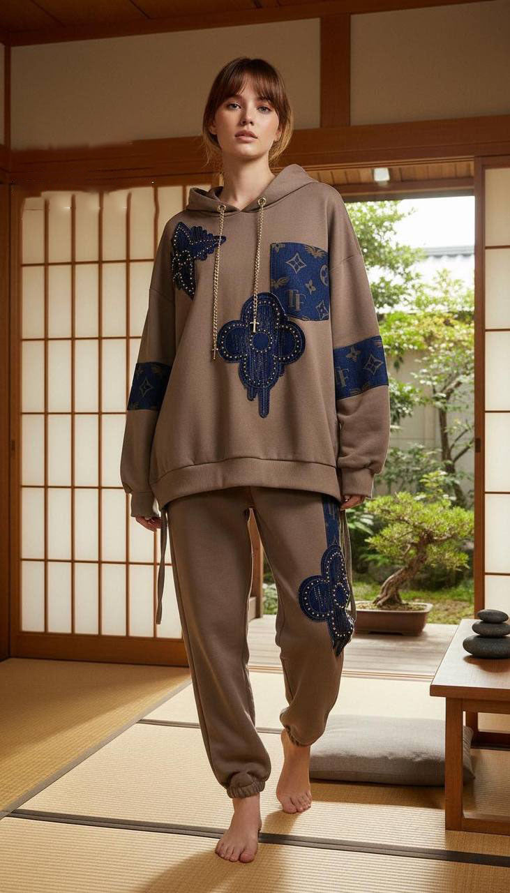 Trening Casual Premium “Velvet” – Cod 9166